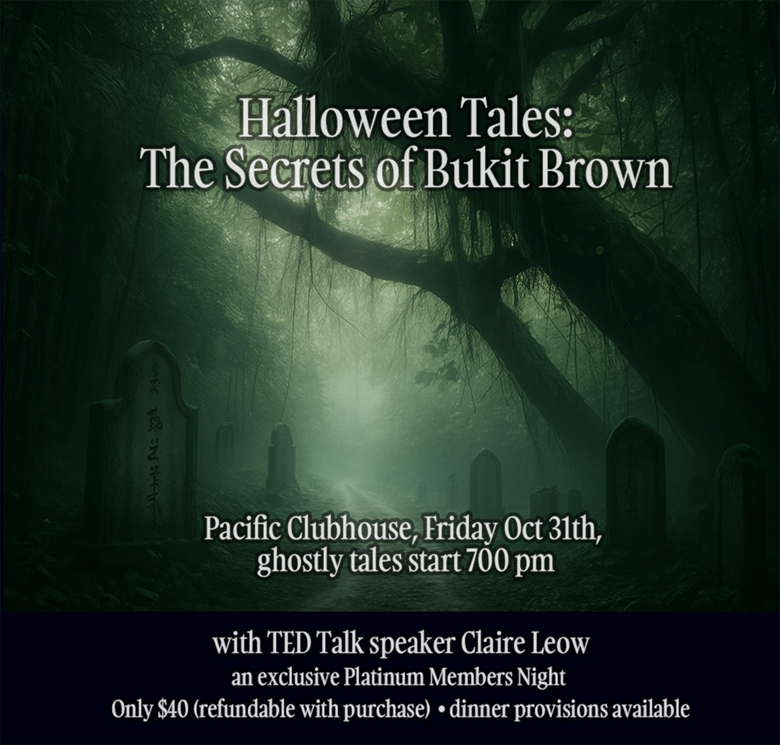 Halloween Tales - The Secrets of Bukit Brown