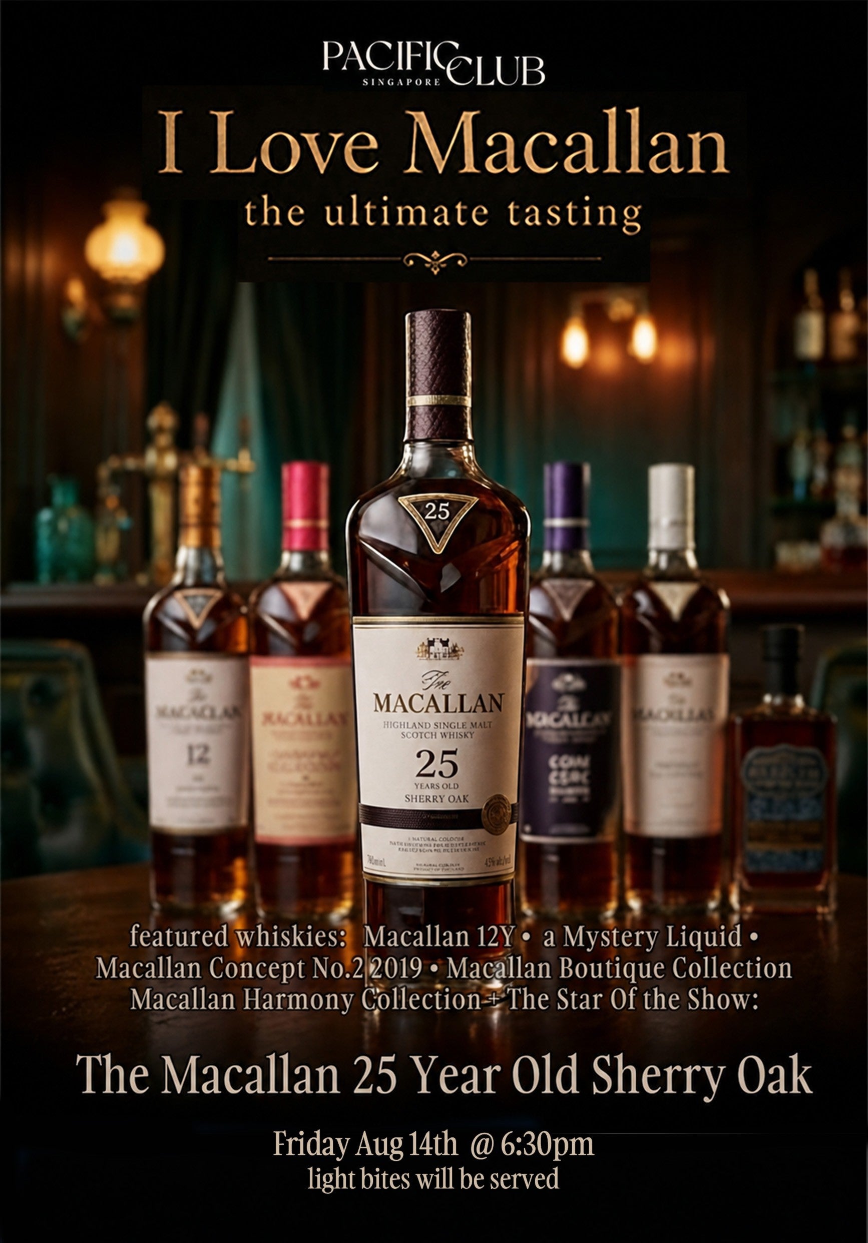 I Love Macallan - 14th August (SILVER)