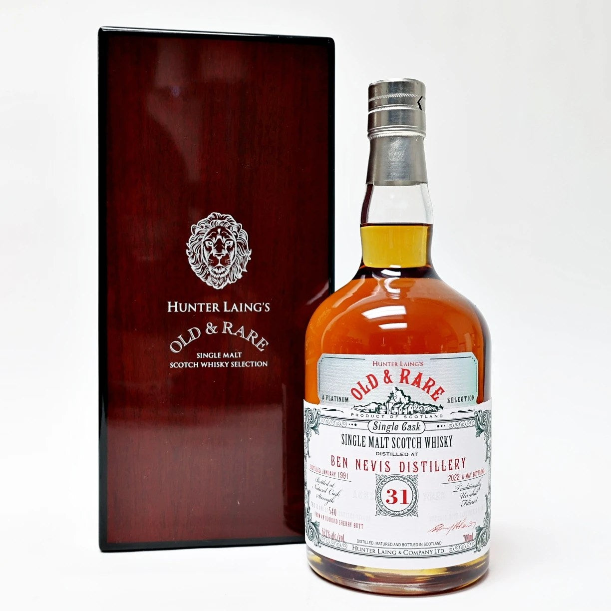 Old & Rare Ben Nevis 1991 Aged 31 Years