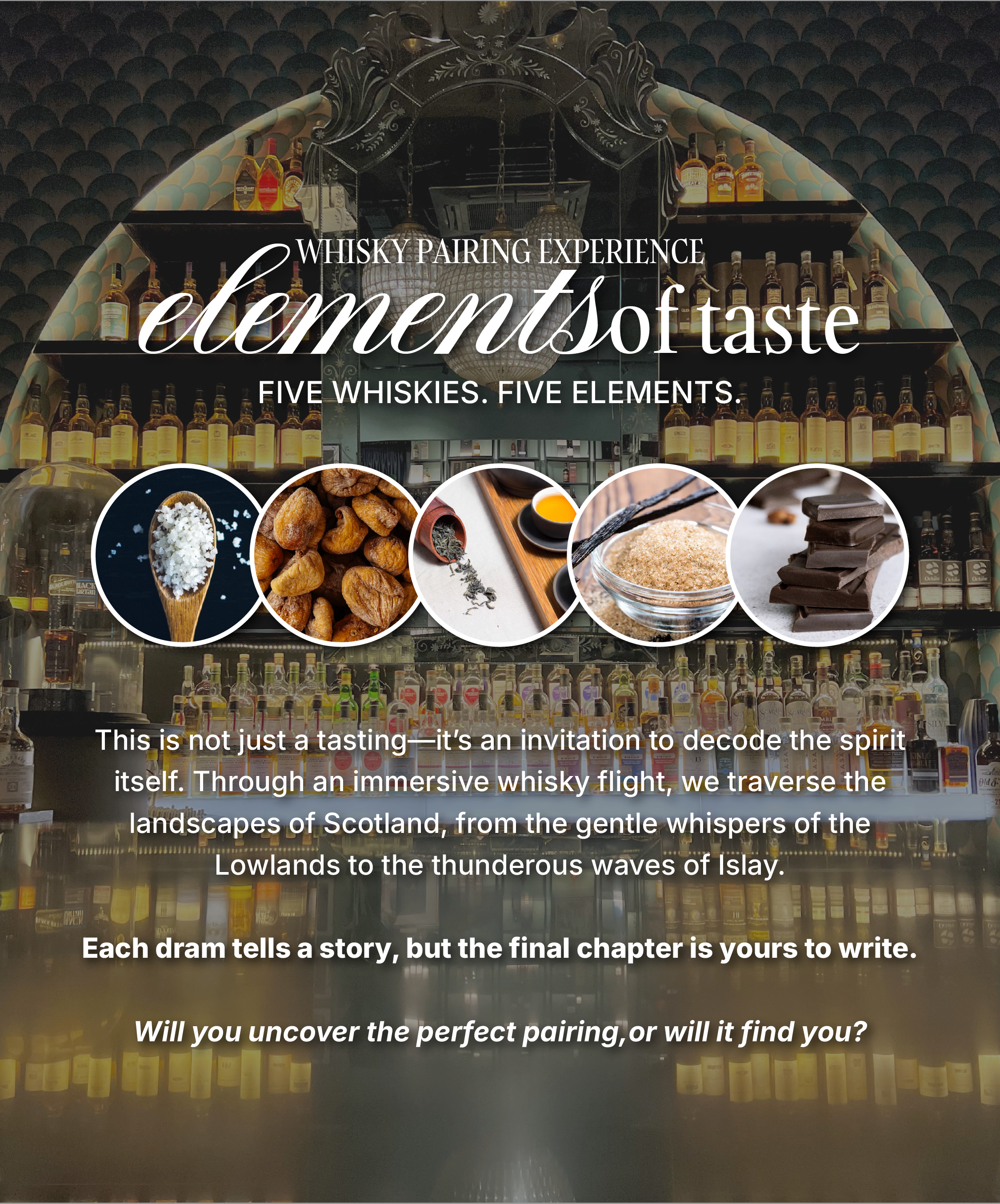 Elements of Taste - Whisky Pairing Experience (Platinum) (May)
