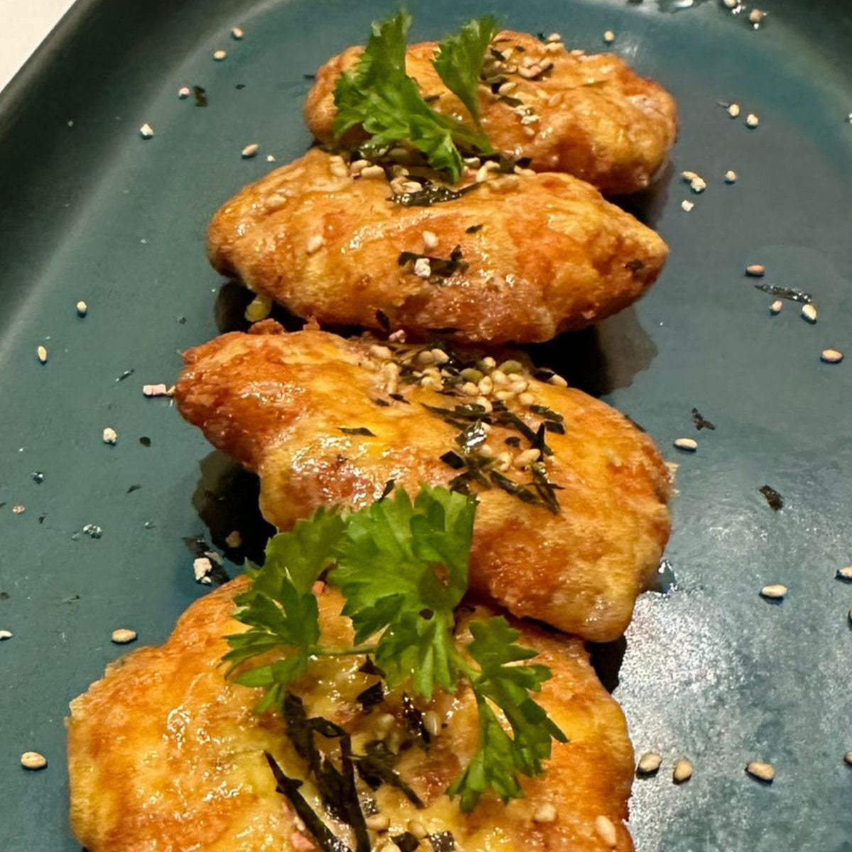 A2 4PCS Scallop Tofu Medallions 带子豆腐饼