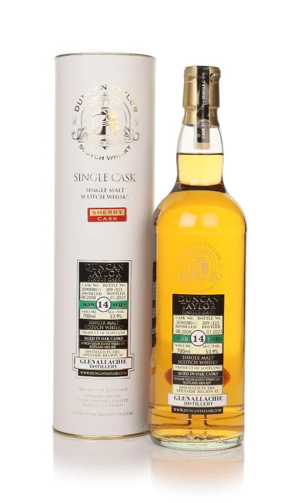 DUNCAN TAYLOR GLENALLACHIE 2008 AGED 14YRS