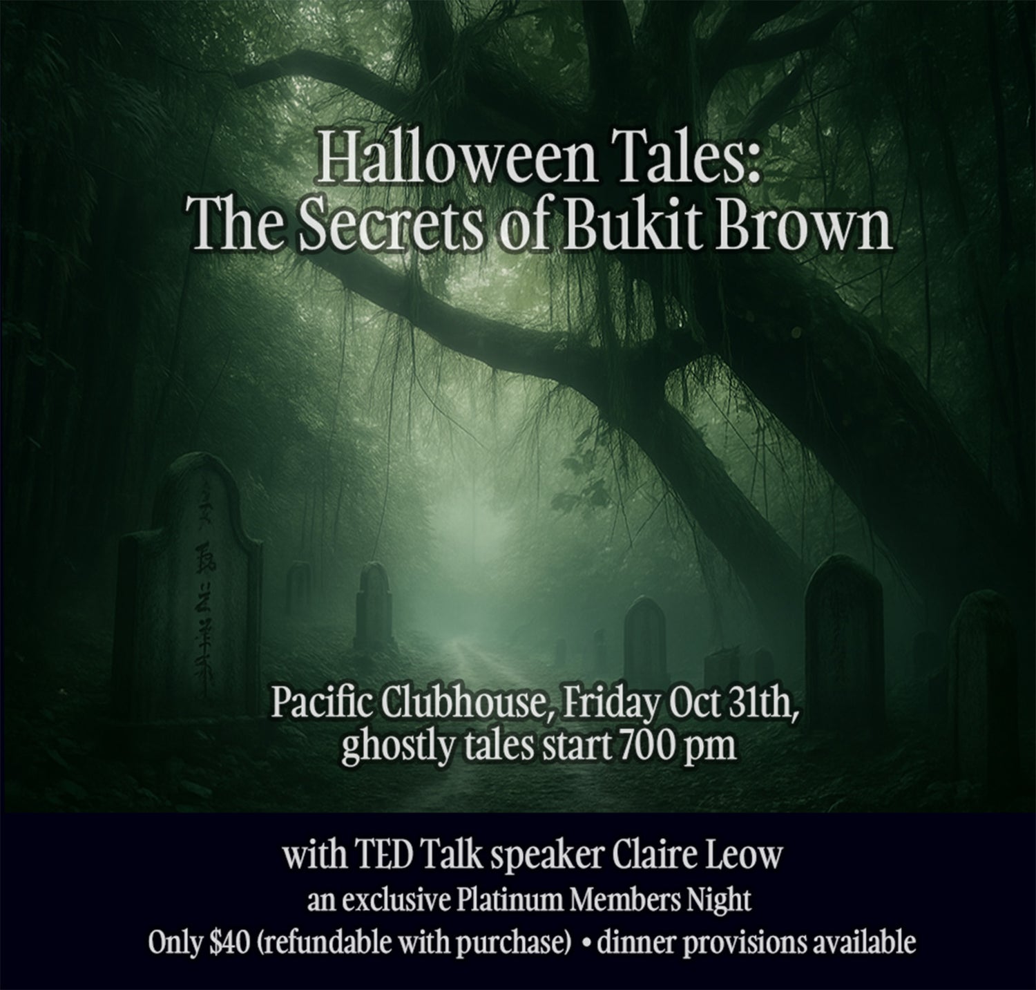 Halloween Tales - The Secrets of Bukit Brown