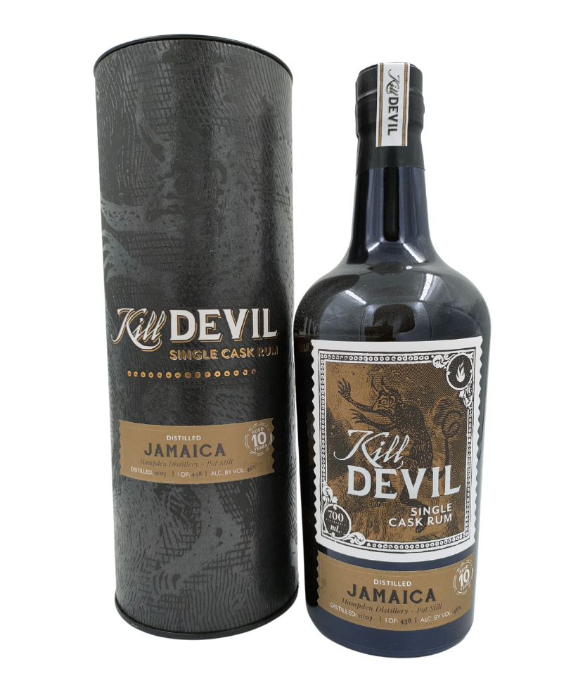 KILL DEVIL JAMAICA HAMPDEN POT STILL 2007 AGED 10 YRS