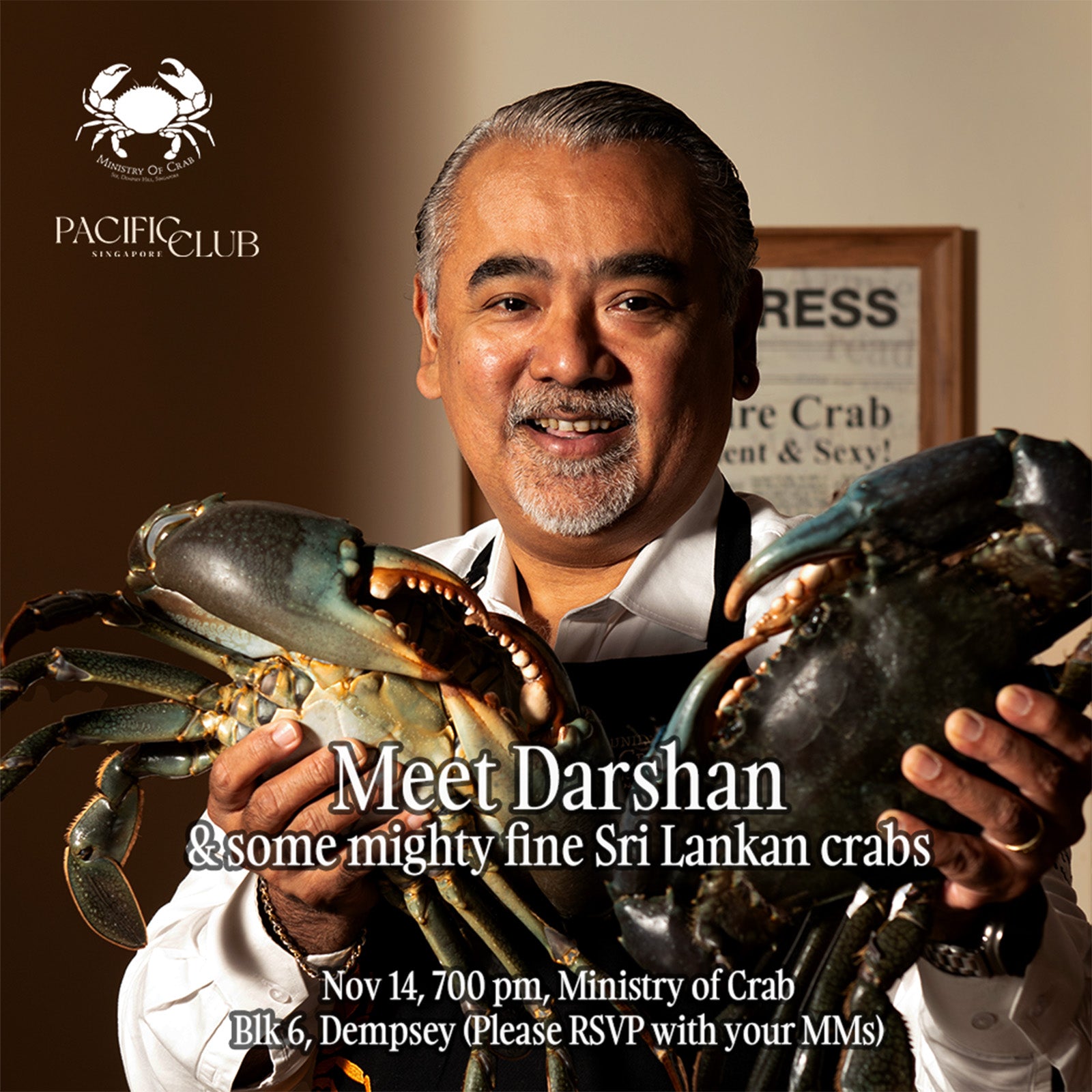 Meet Darshan - An escape to Sri Lanka at Ministry of Crab