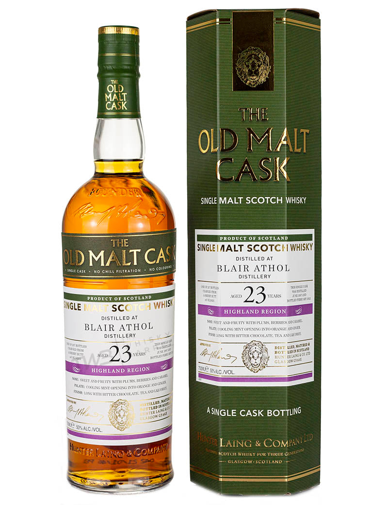 OLD MALT CASK BLAIR ATHOL 1997 AGED 23 YRS