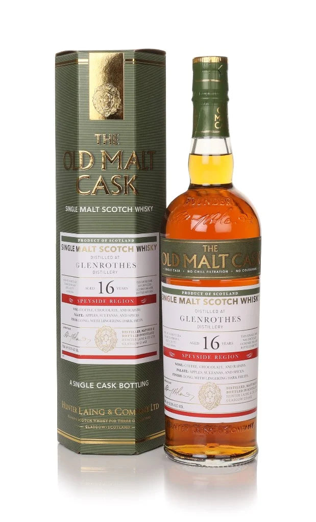 OLD MALT CASK GLENROTHES AGED 16 YRS