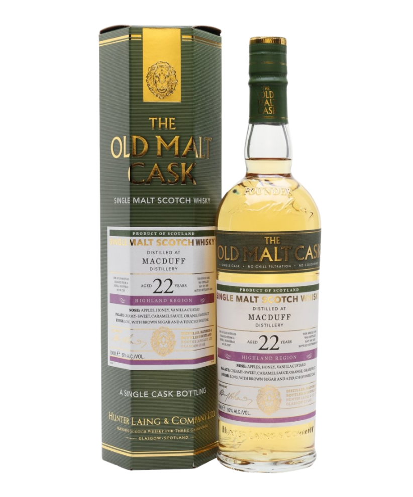 OLD MALT CASK MACDUFF AGED 22 YRS