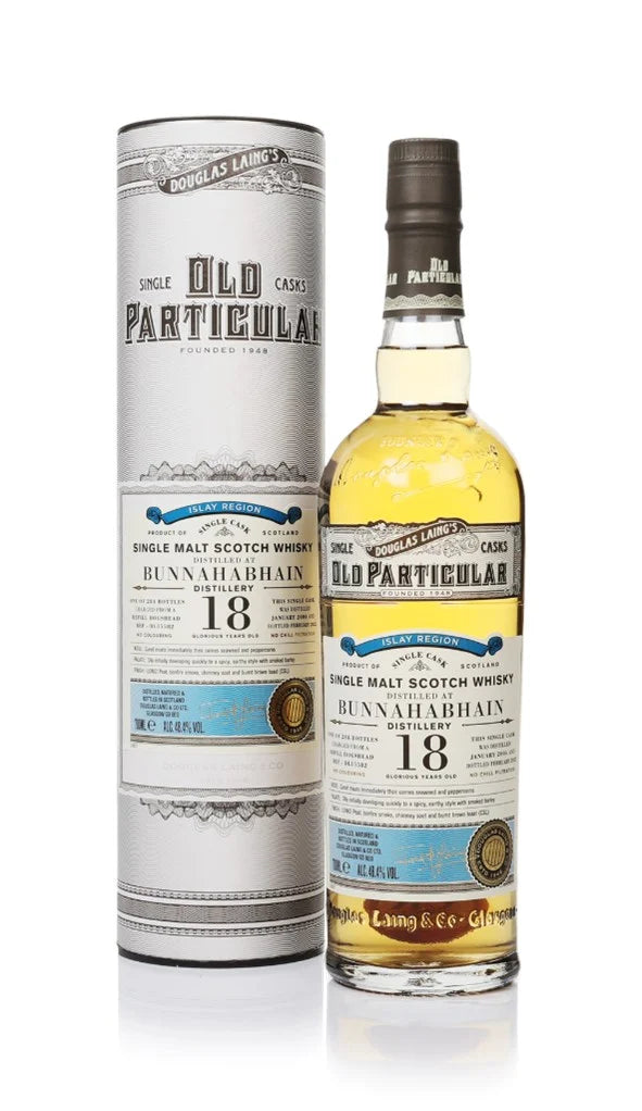 OLD PARTICULAR BUNNAHABHAIN 18 YRS