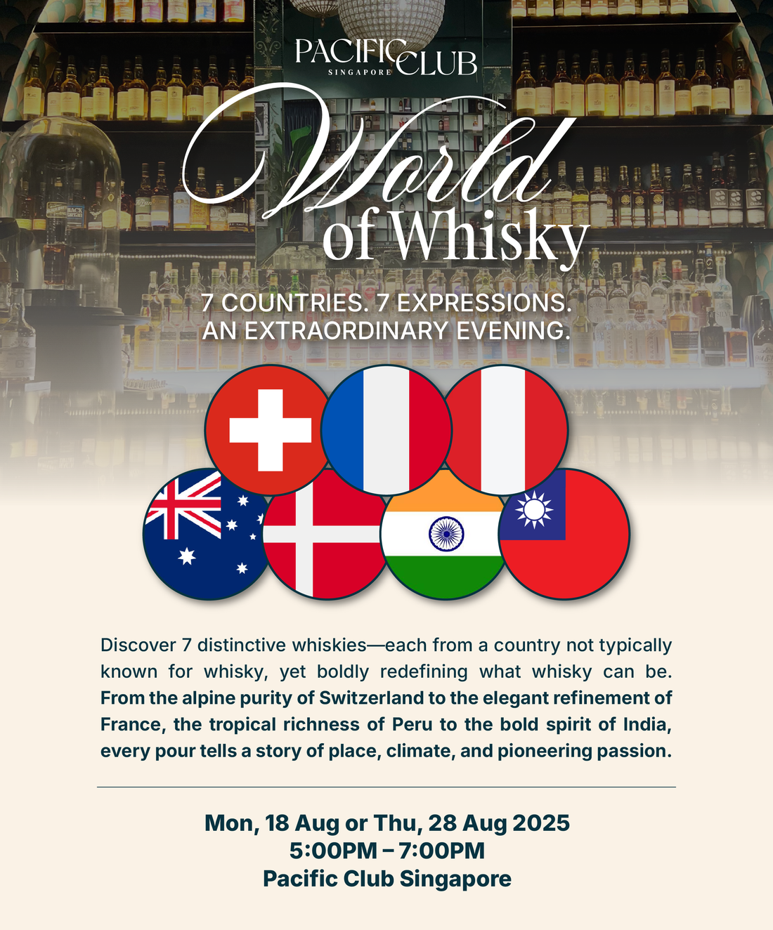 World of Whisky Discovery (Flight of 7 Whiskies)
