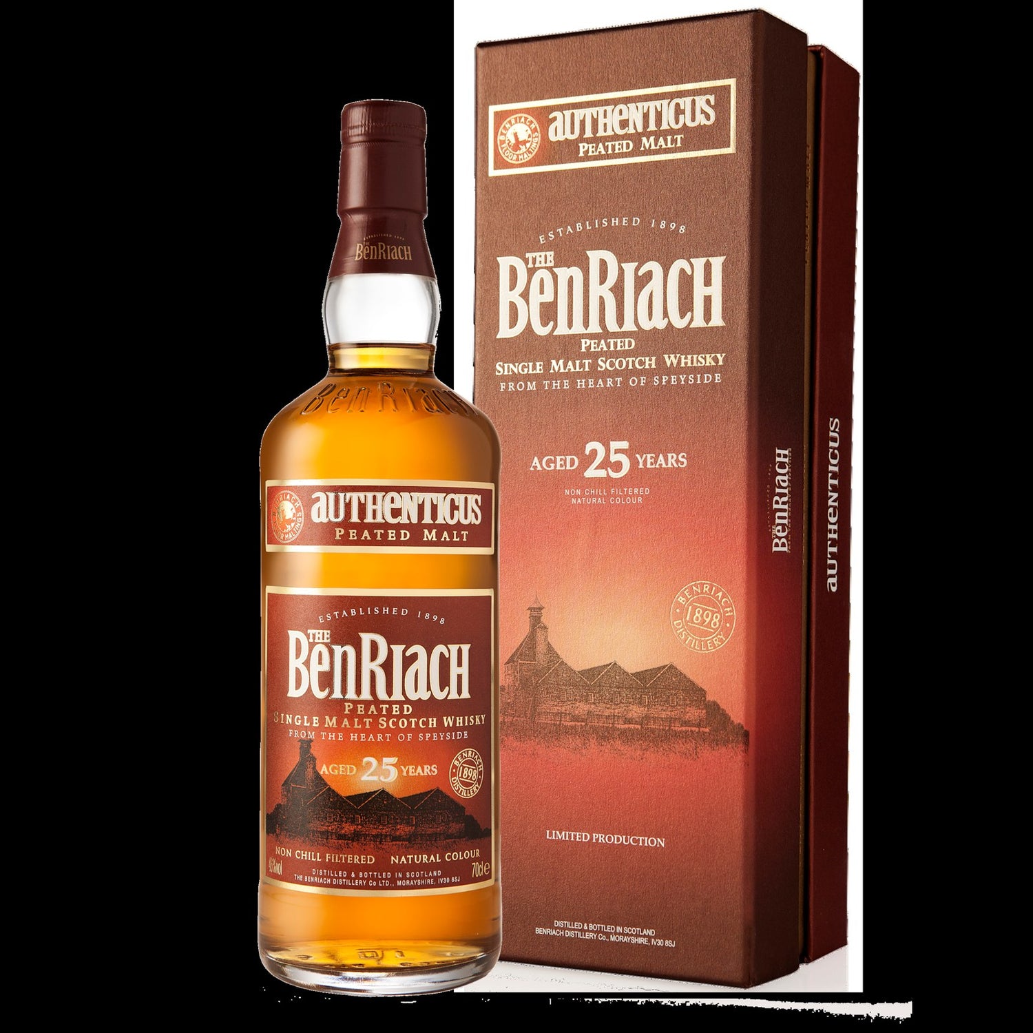 BenRiach Authenticus Aged 25 Years