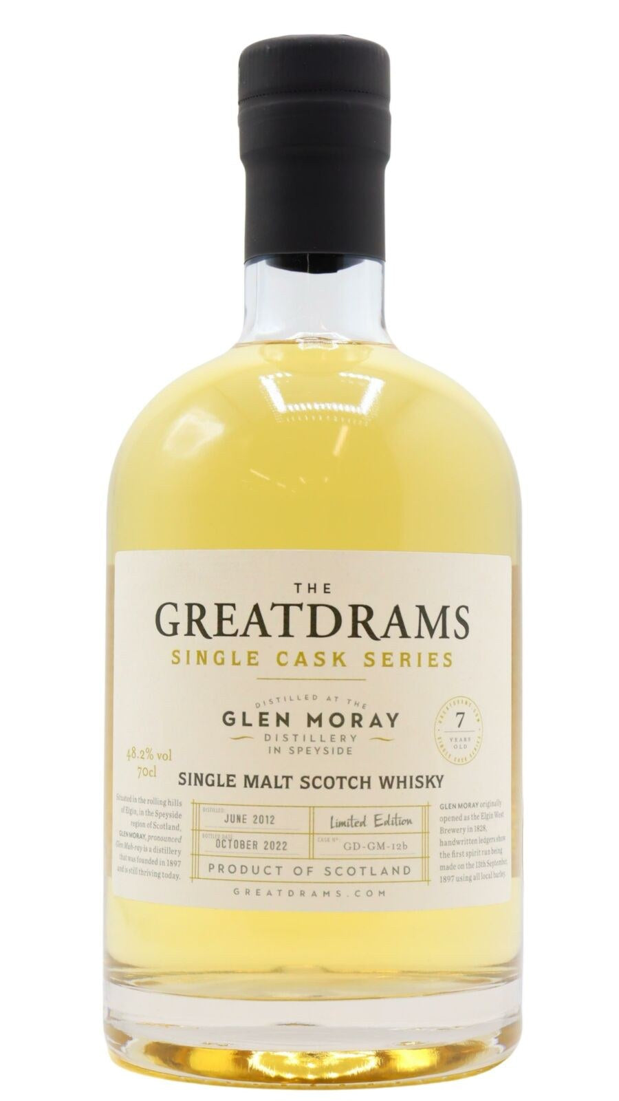Glen Moray Single Cask Nation 7 Year Old
