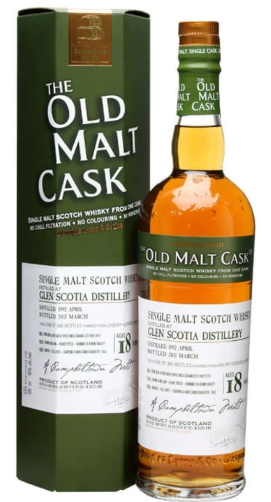 Single Cask Glen Scotia 1992