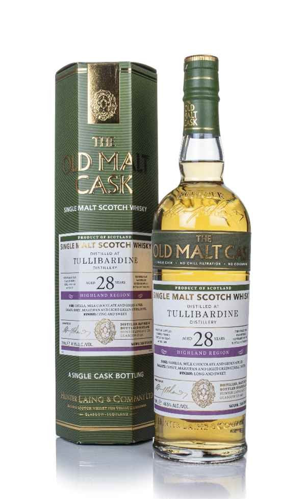 Old Malt Cask Tullibardine Aged 28 Years 40ml