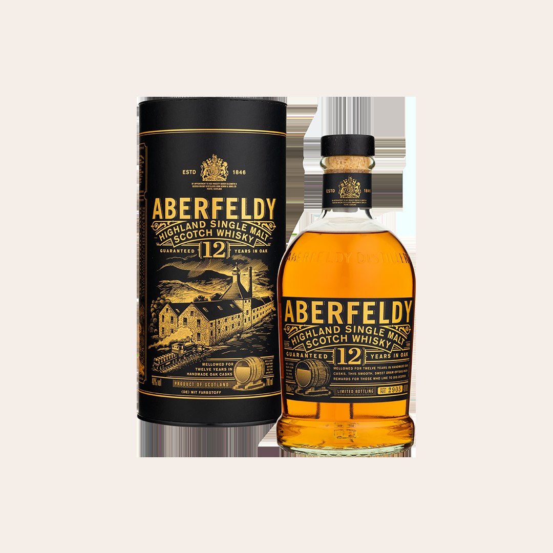 Old Particular Aberfeldy 12 Years Midnight Series 40ml
