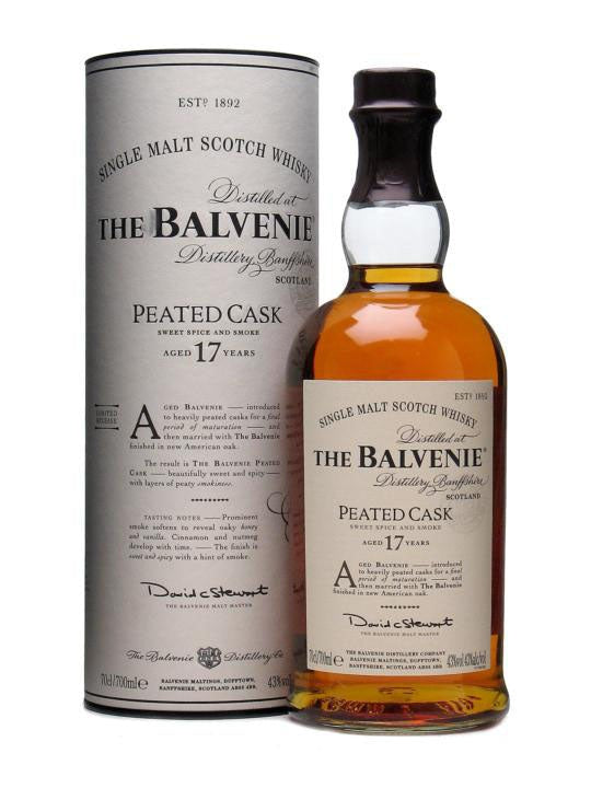 The Balvenie 17 Year Old Peated Cask