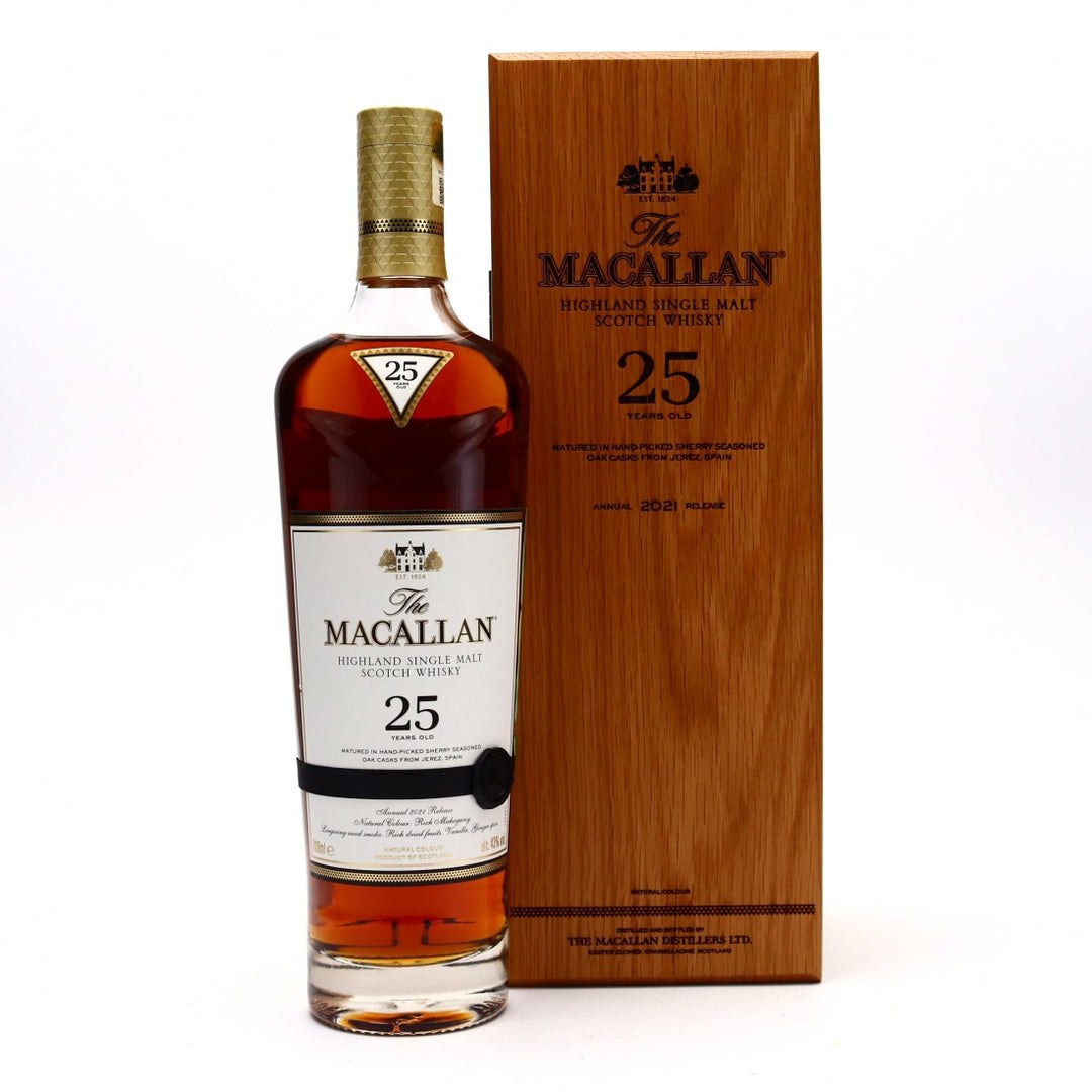 The Macallan 25 Years Sherry Oak 2021 Release